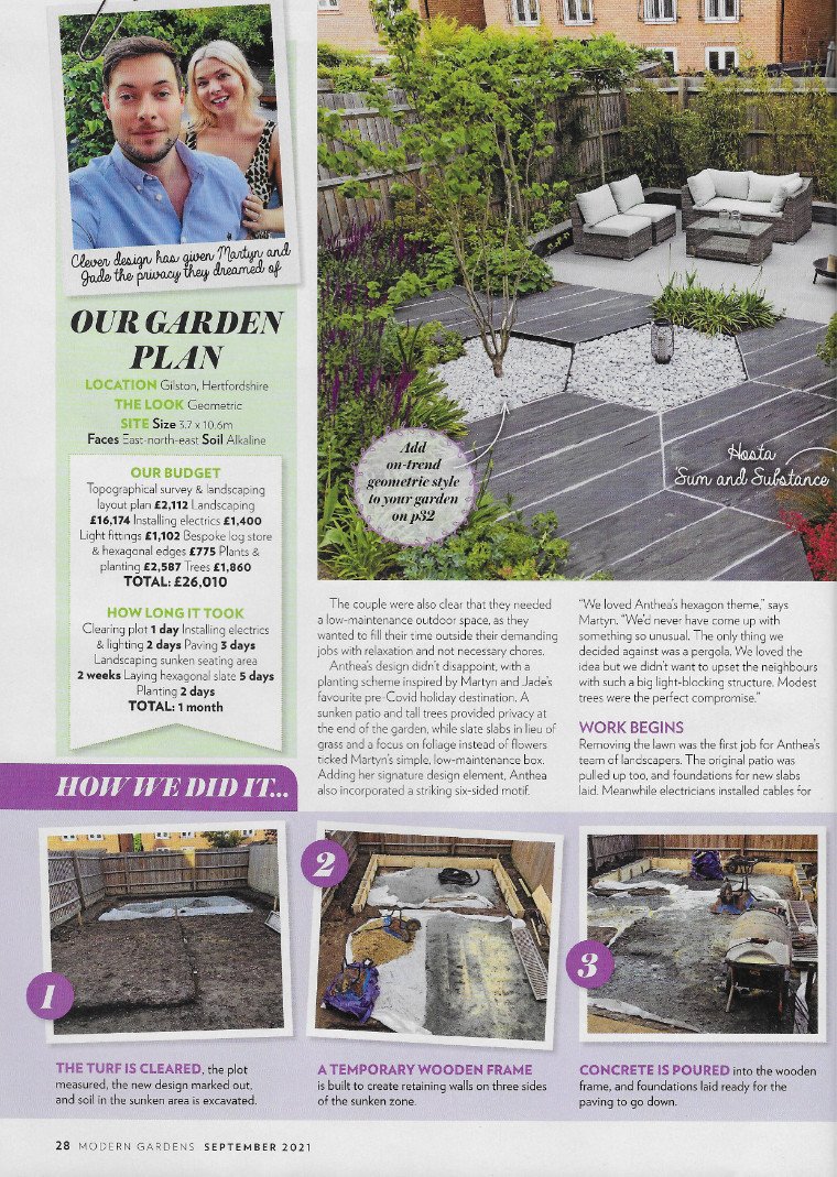 Modern Gardens - Sept 2021